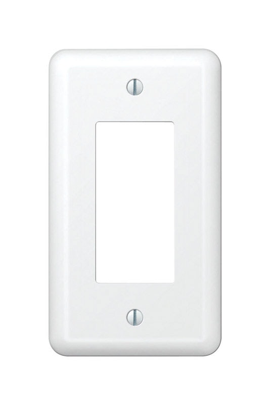 WALLPLT WHTE STEEL 1R