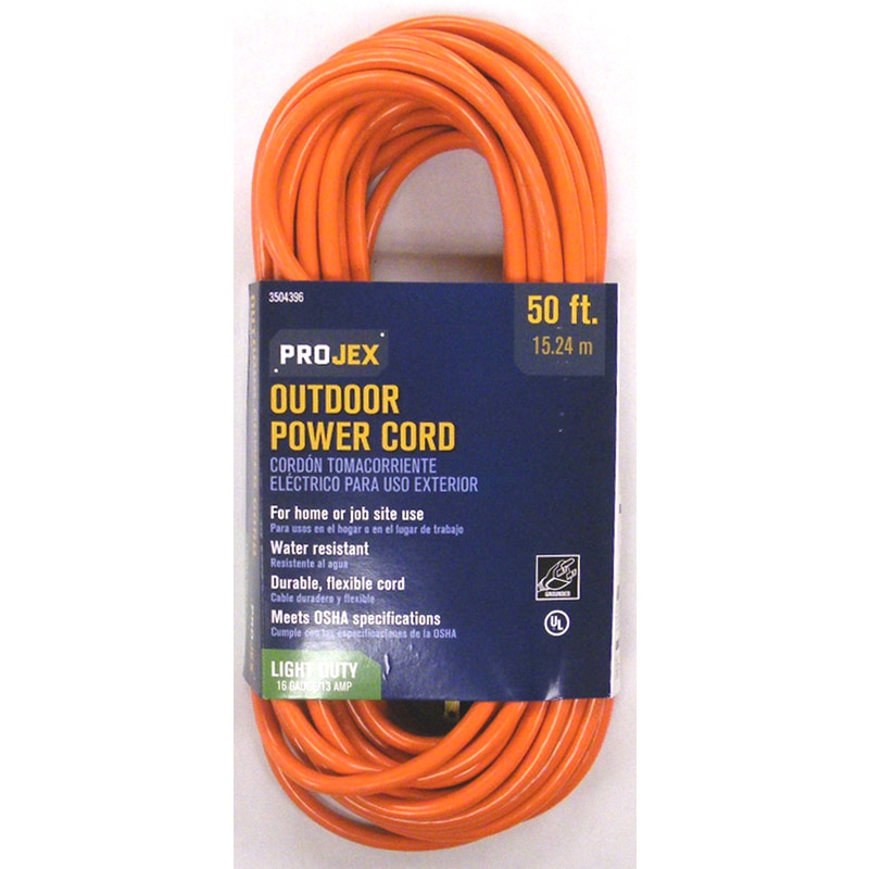 CORD EXTN 16/3SJTW50'ORG
