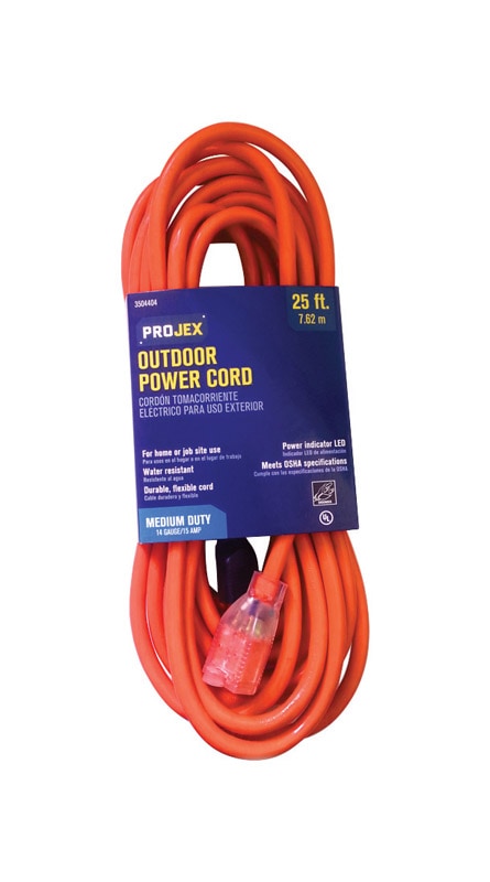 CORD EXTN 14/3SJTW25'ORG