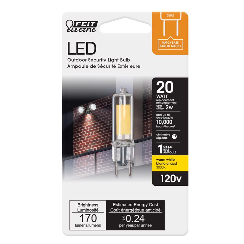 LED T4 GY8.6 WW 20W DIM