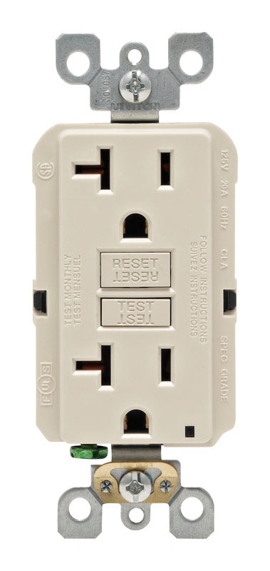 GFCI OUTLET 20A LT/A