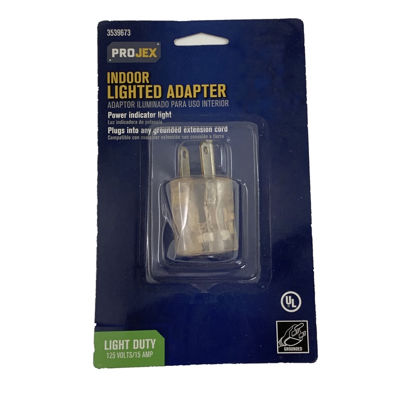 ADAPTER/W LIGHT 15A