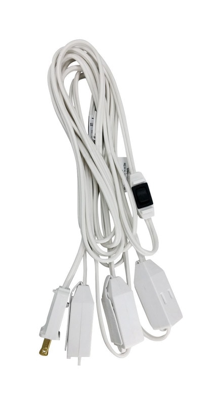 CORD EXT TREE 15' WHT