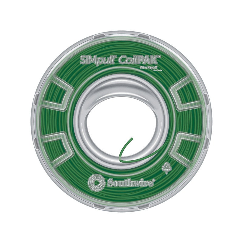 WIRE 12G GRN COIL 1000'