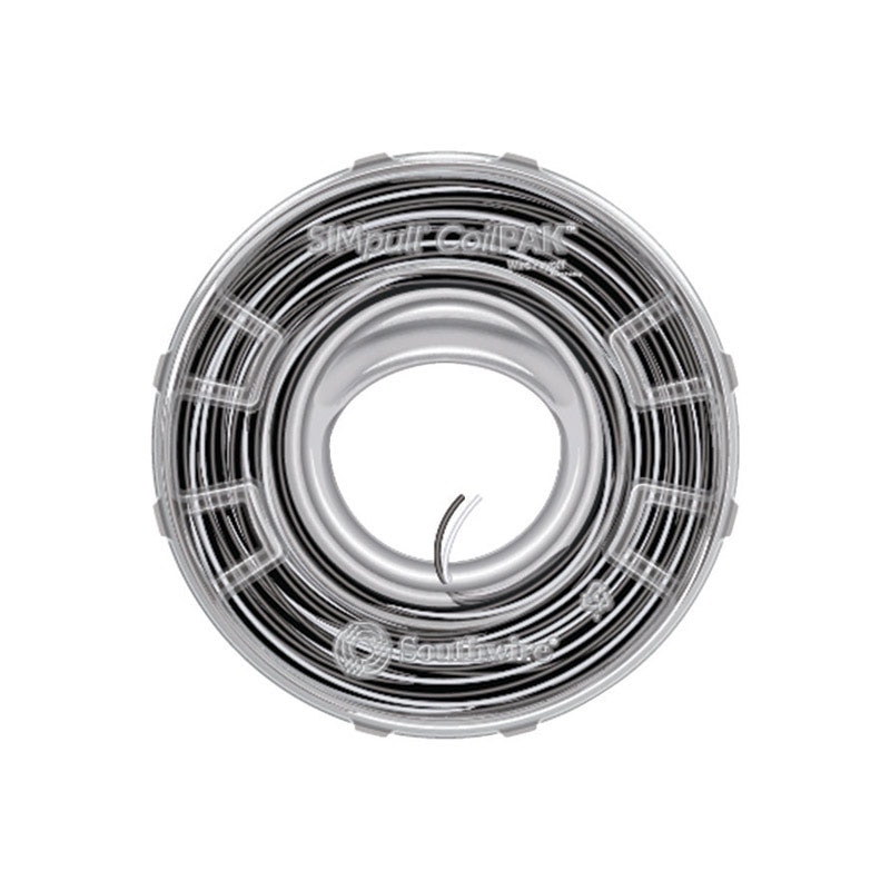 WIRE 12G B/W COIL 1000'