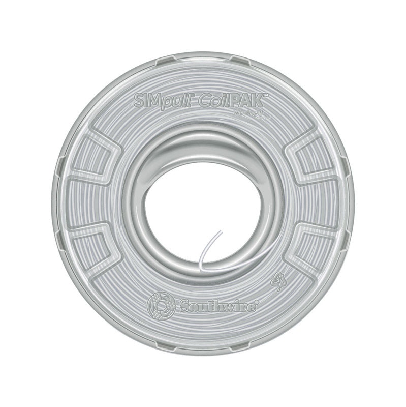 WIRE 12G WHT COIL 1000'