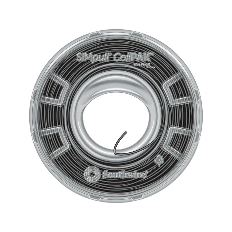 WIRE 12G BLK COIL 1000'