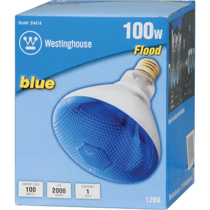 BULB R38 100W BLUE
