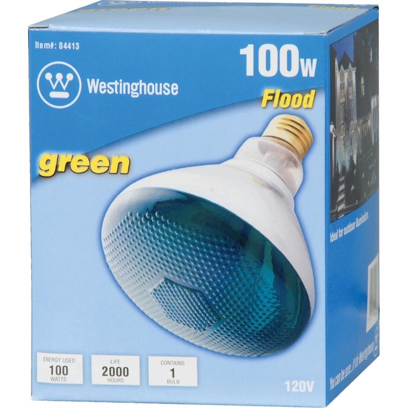 BULB R38 100W GREEN
