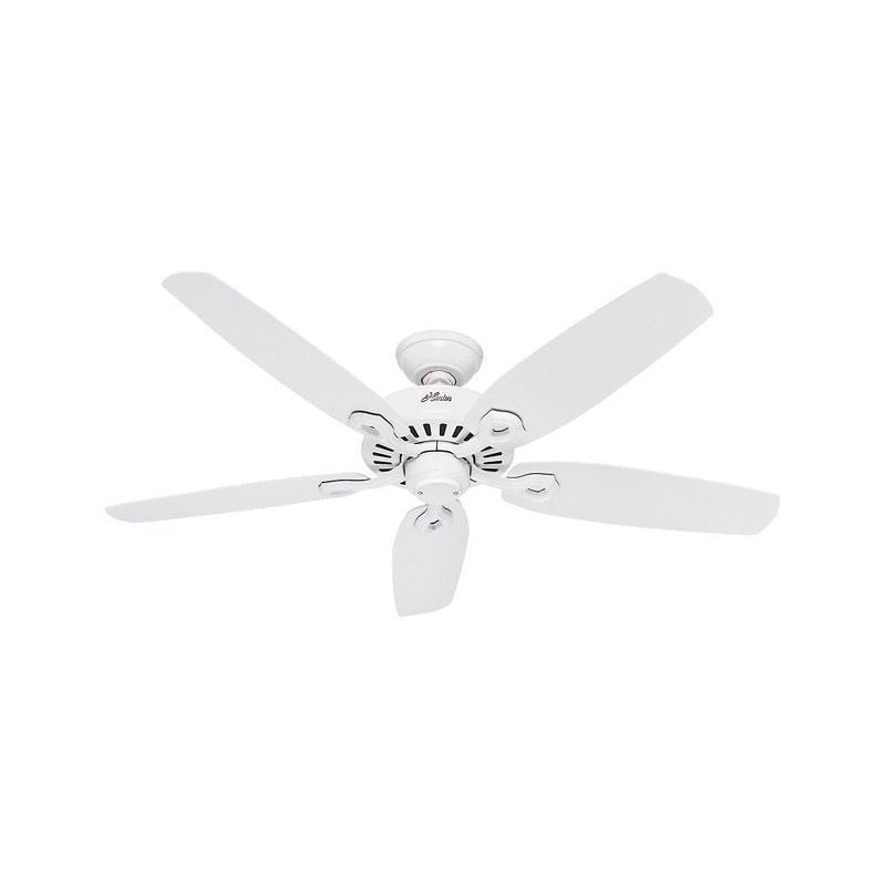 CEILING FAN SNW WHT 52"