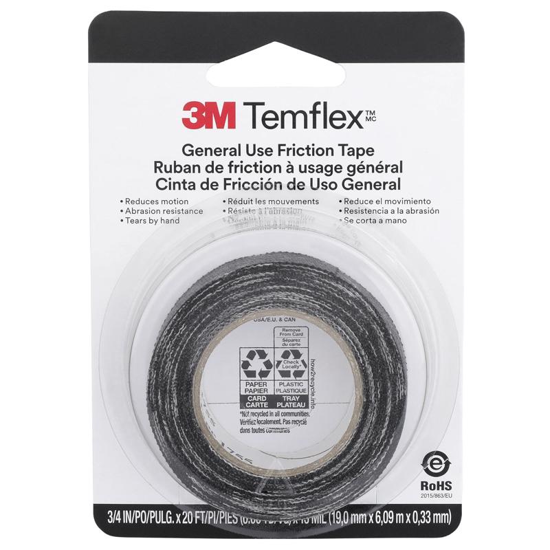 FRICTION TAPE 3/4" BLK