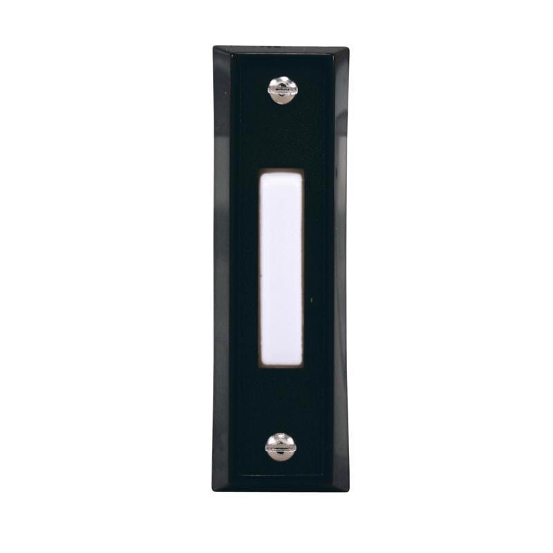DOORBELL BLK.75"X2.75"