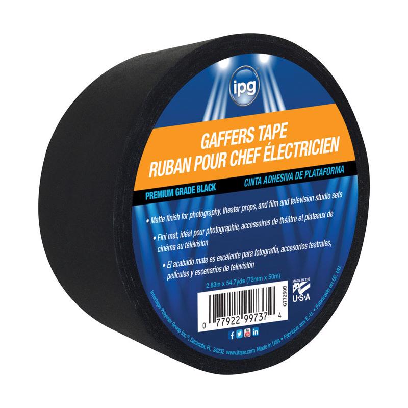 GAFFER TPE 2.8"X55YD BLK