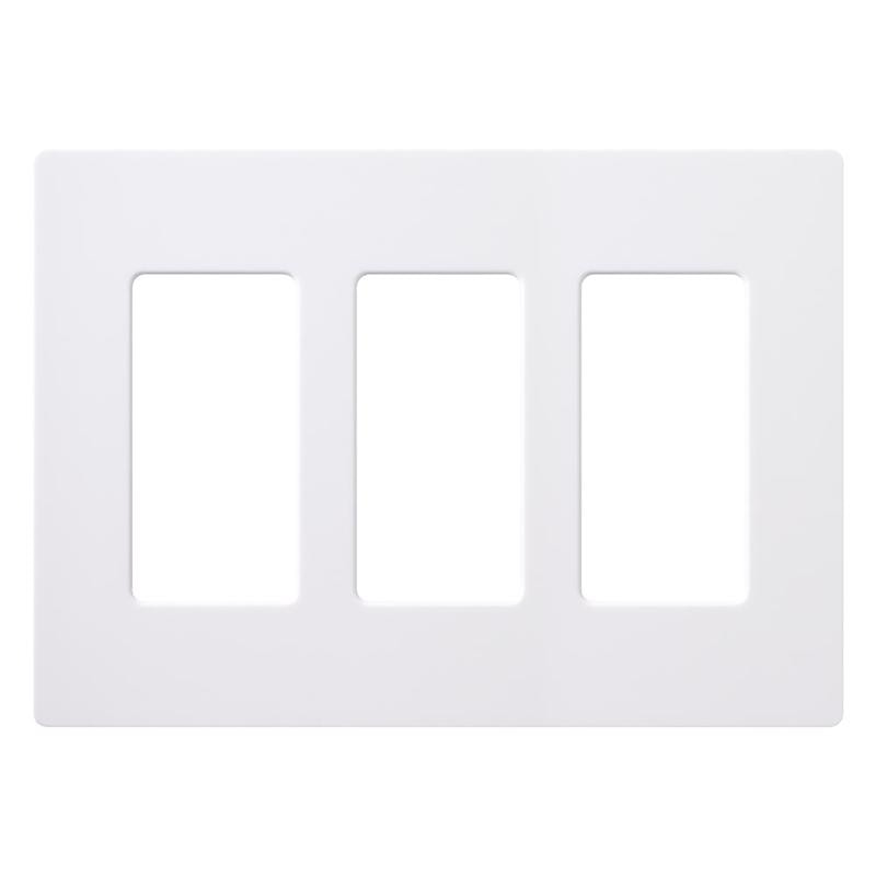 WALL PLATE WHITE 3 GANG