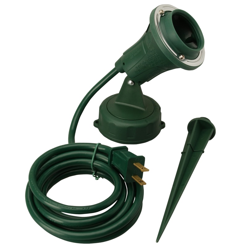 FLOOD LIGHT HOLDER GRN