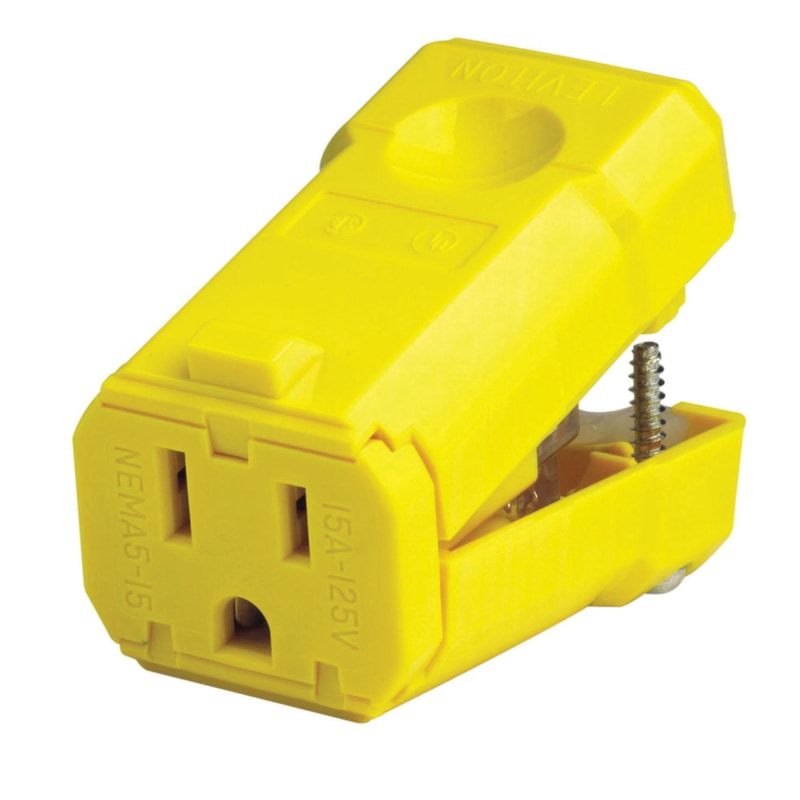 CORD CONNECTOR 15A/125V