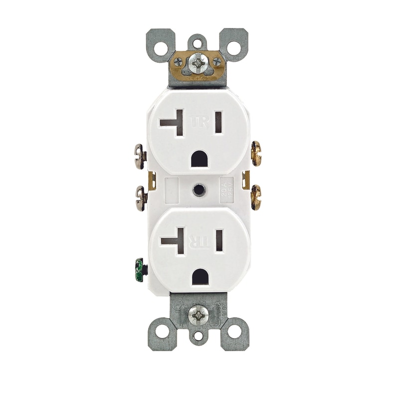 TR RECEPTACLE 20A WHT
