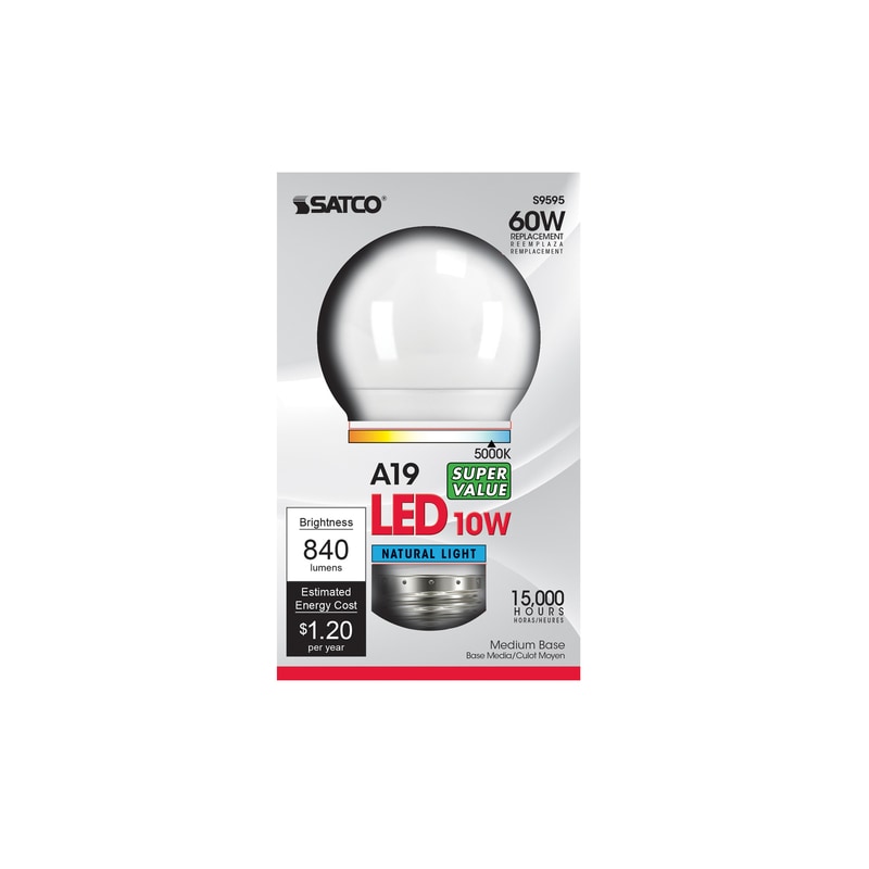 LED A19 E26 NL 60W 1PK