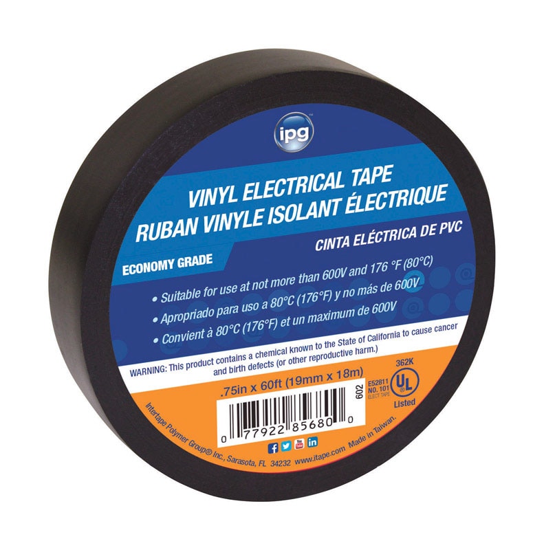 ELEC TAPE 3/4"X60' BLK
