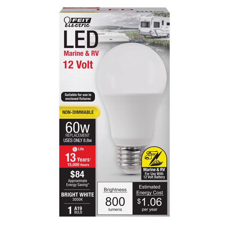 LED A19 E26 WW 60W 1PK