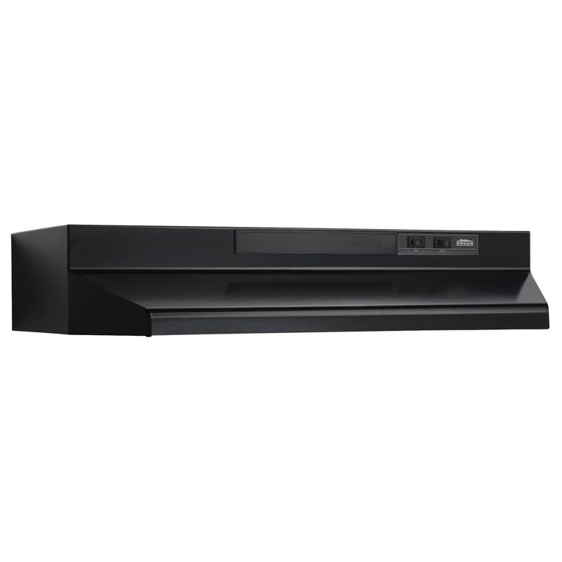 RANGE HOOD CNVRTBL BLK