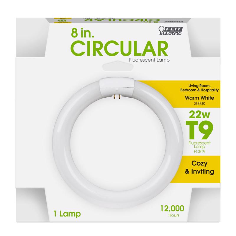 BULB FL CIRC T9 WW 22W