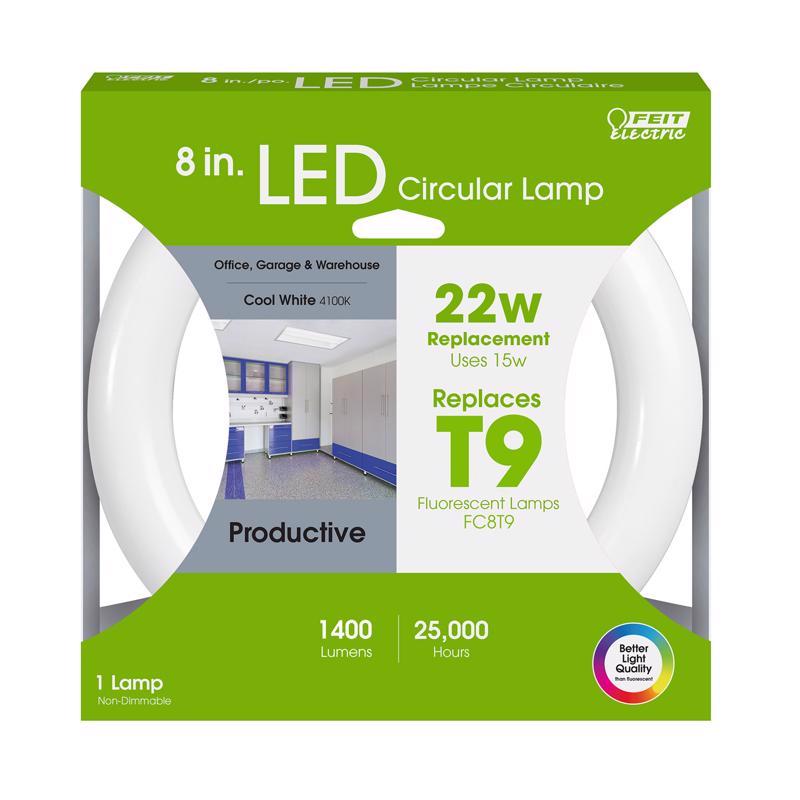 BULB LED CIRC 8" 15W