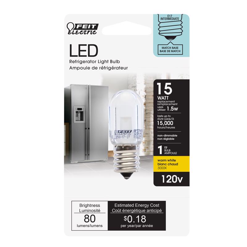 LED T7 E17 WW 15W