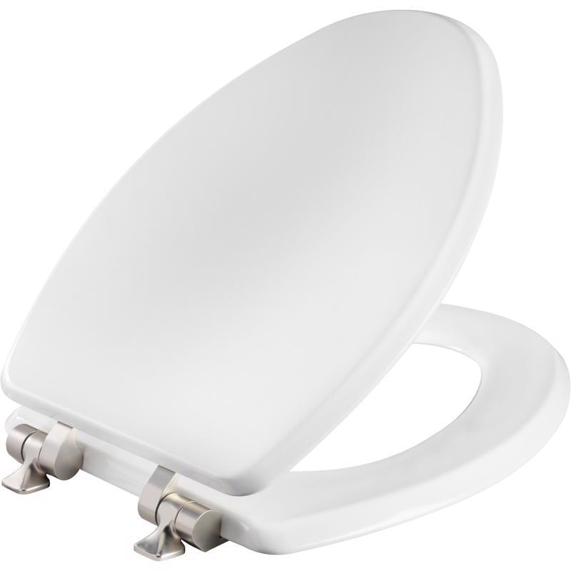 TOILET SEAT ELNG WOOD WH