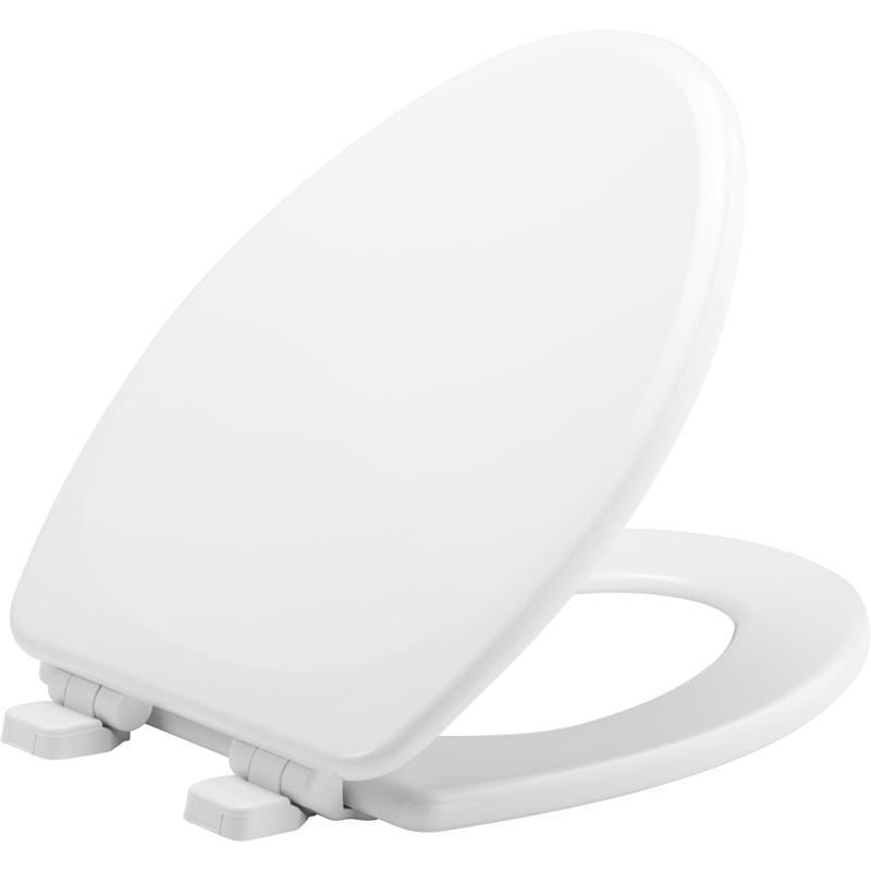 TOILET SEAT ELNG WOOD WH