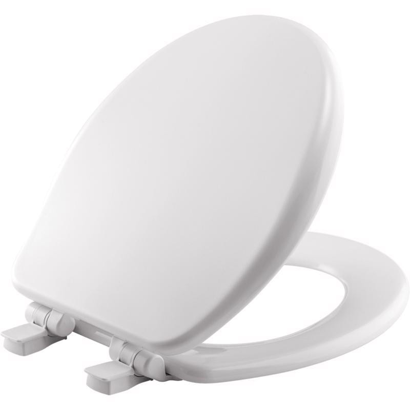 TOILET SEAT ROUND WD WHT