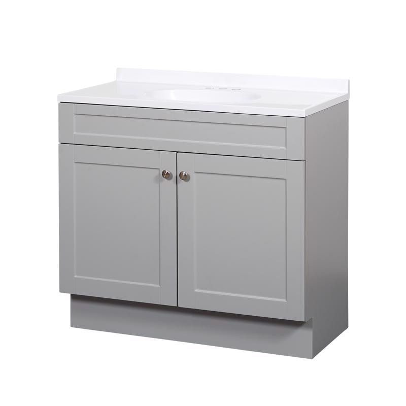 BATH VANITY GRAY 36"W
