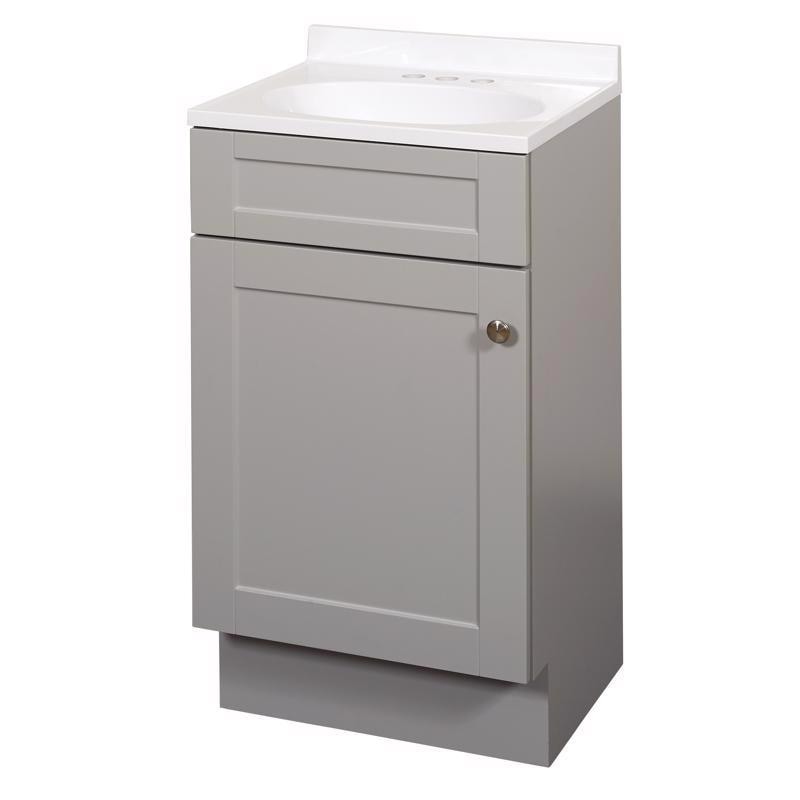 BATH VANITY GRAY 18"W