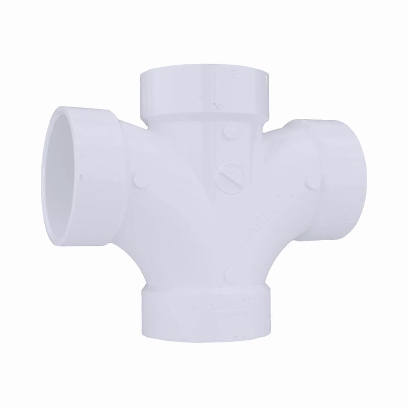 DOUBLE SANITARY TEE 2X2