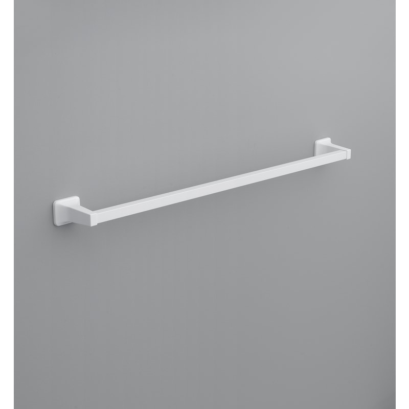 TOWEL BAR 30" STN WHT