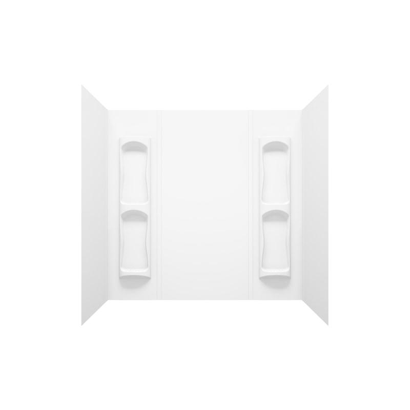 UTAH BATH SURROUND WHT