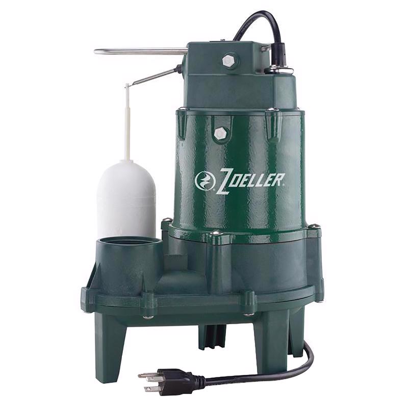 SUB SEWAGE PUMP 1/2HP CI