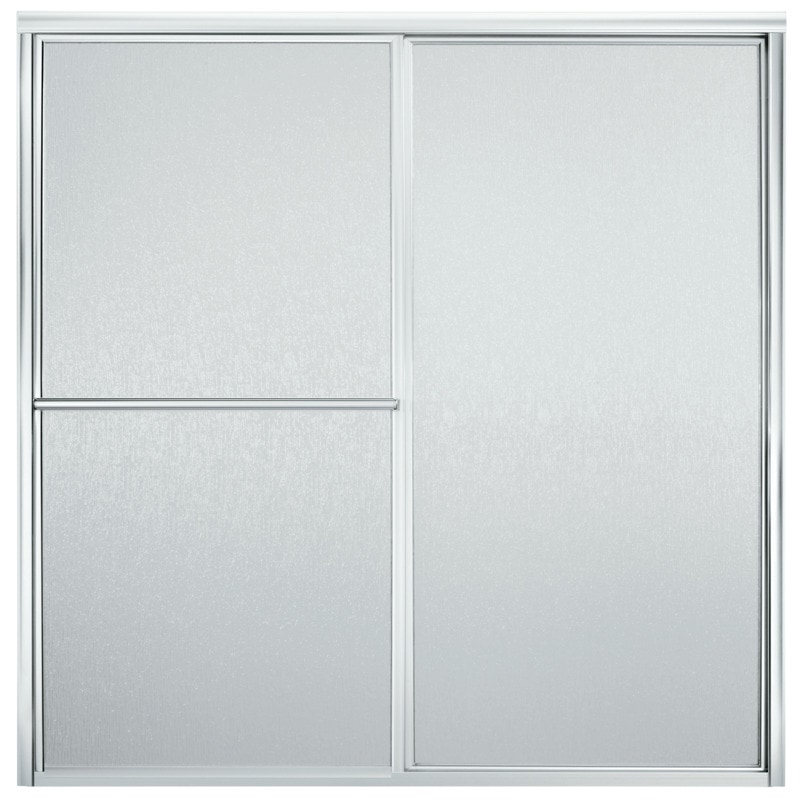 SHOWER DOOR SILVER 59"