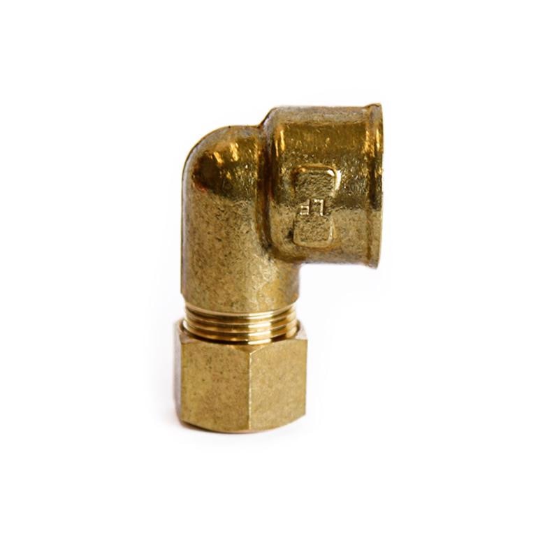 90D ELBOW 3/8X3/8 BRS