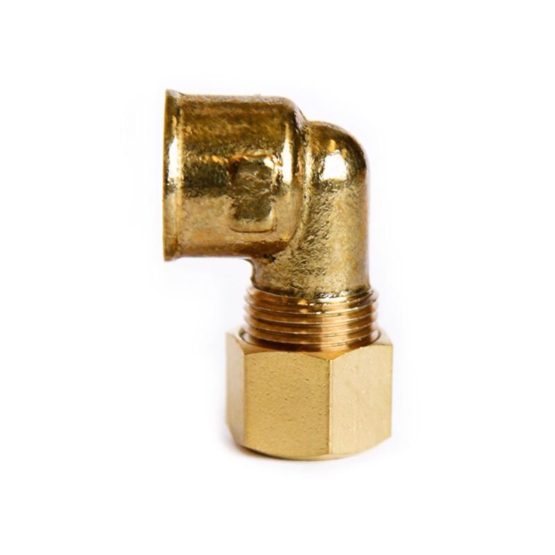 90D ELBOW 3/8X1/4 BRS