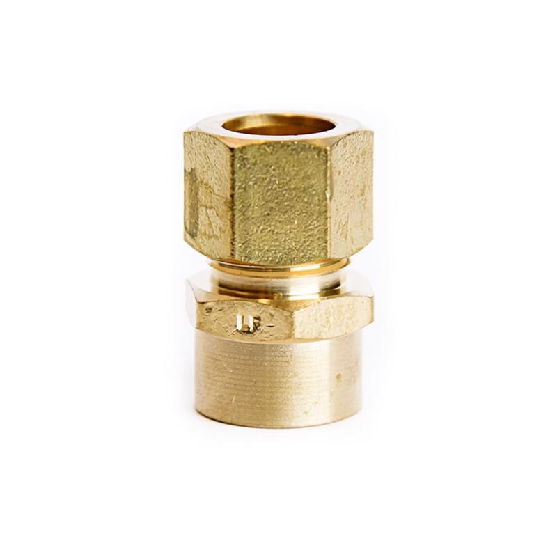 COUPLING 1/2X3/8 BRS