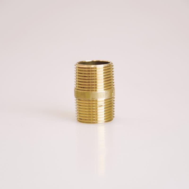 NIPPLE 3/4X3/4 YLWBRS