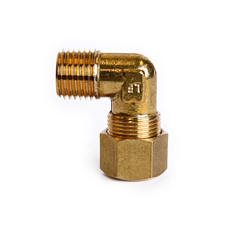 90D ELBOW 3/8X1/4 BRS