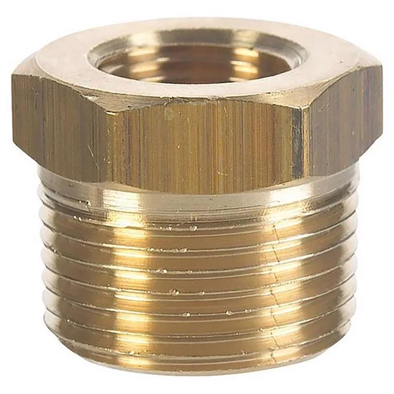 HEX BUSHING 3/8X1/4 BRS