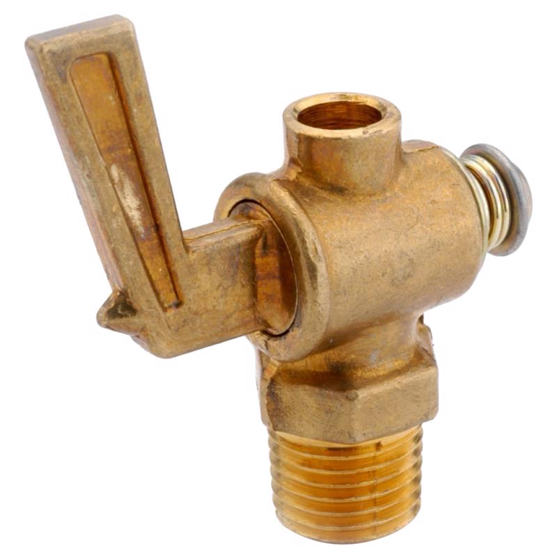 DRAIN VALVE W/LEVER 1/8