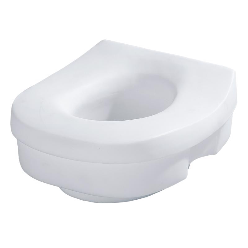 TOILET SEAT RAISE WHT 8"