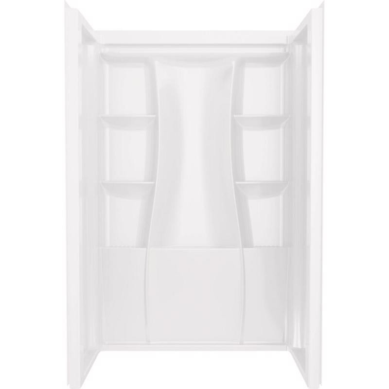 SHOWER WALL HG WHT 48"