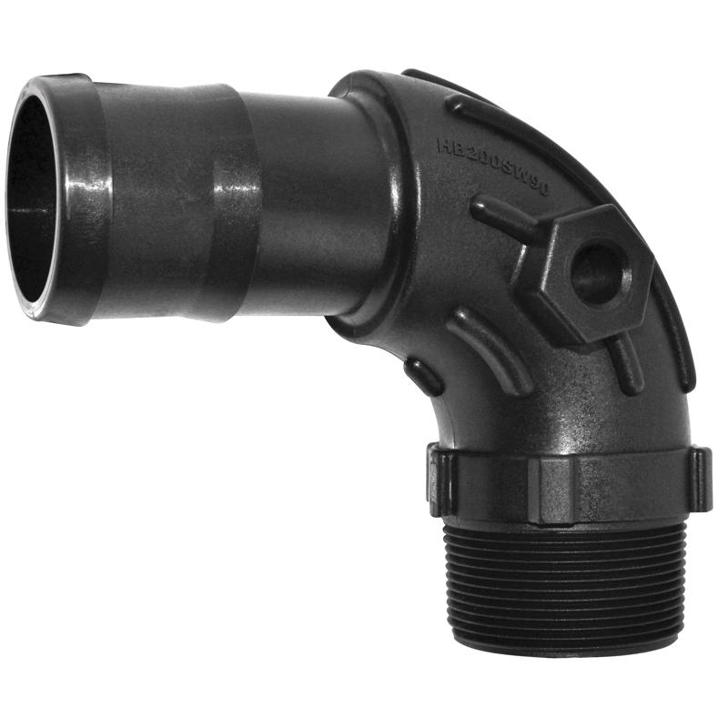 90D HOSE ELBOW 1-1/2