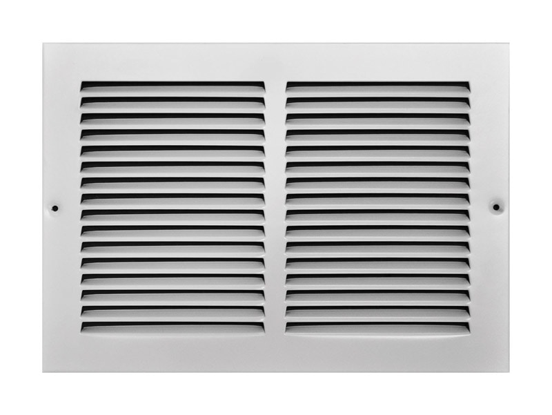 GRILLE SIDEWALL 12X8"WHT