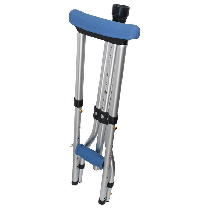 FLDNG CRUTCHES BLUE 58"